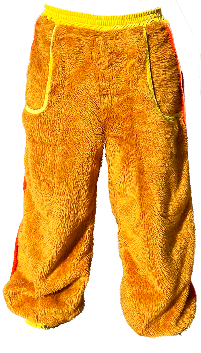 fuzzy pants